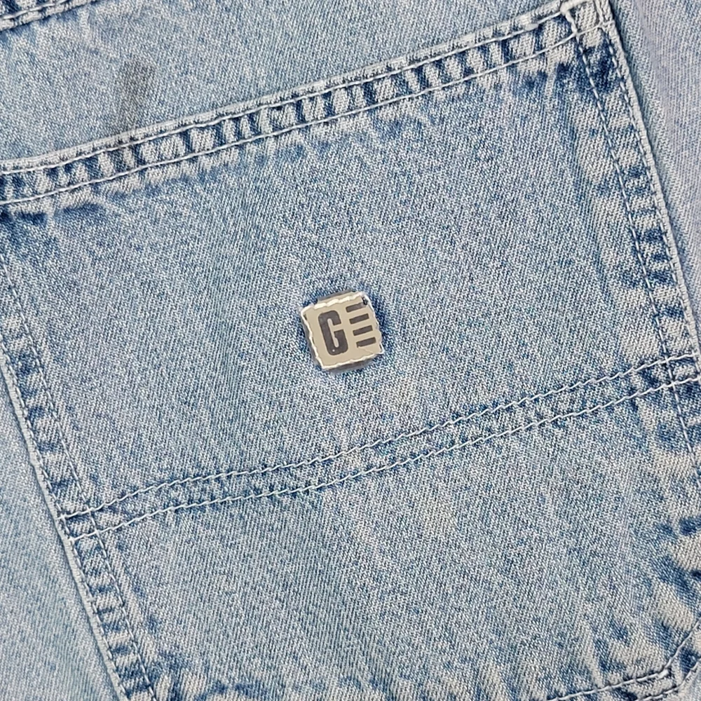 Gitano Jeans Wear Vintage 80's 90's Mom Jean Short With Cart Holder Pocket